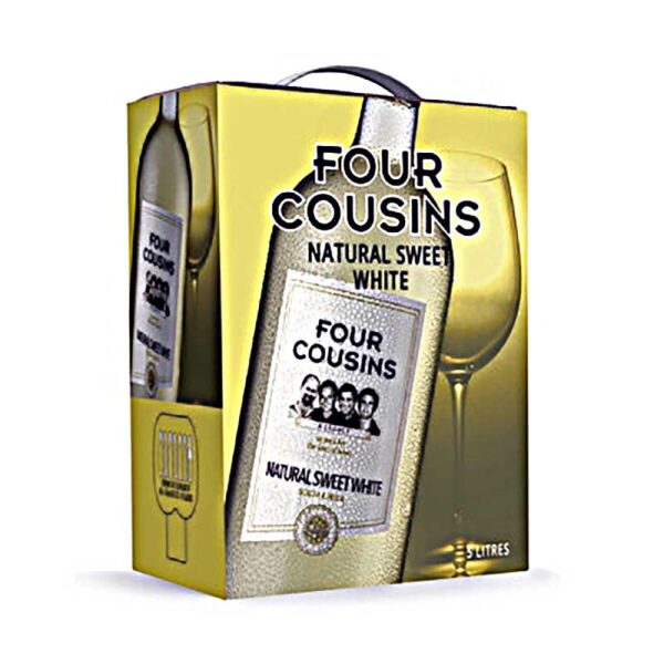 Four Cousins Natural Sweet White 5 L